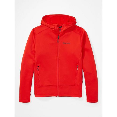 Marmot Fleece Red NZ - Olden Polartec Jackets Mens NZ4206573